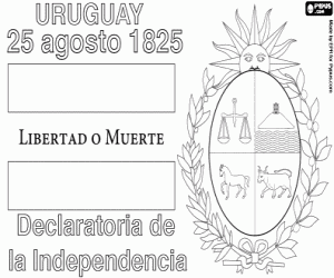 malvorlagen Die Unabhängigkeit von Uruguay ausmalbilder