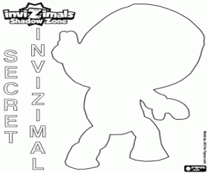 malvorlagen Der unbekannte Geheimnis Invizimal ausmalbilder