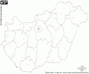 malvorlagen Ungarn Karte ausmalbilder