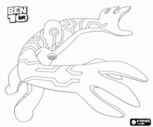 malvorlagen Upgrade, Ben 10 alien ausmalbilder