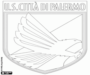malvorlagen US Palermo emblem ausmalbilder