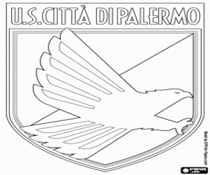 malvorlagen US Palermo logo ausmalbilder