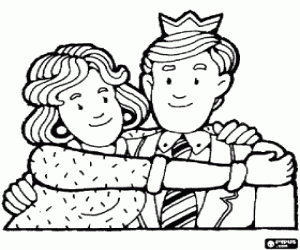 malvorlagen Der Vater mit der Krone ausmalbilder