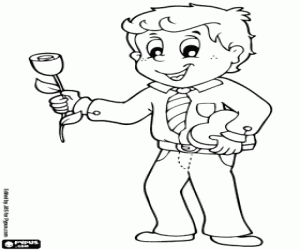 malvorlagen Vater, Papa ausmalbilder