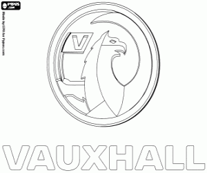 malvorlagen Vauxhall Motors emblem ausmalbilder