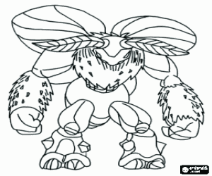 malvorlagen Vedetta der Magische, eine gormiti ausmalbilder