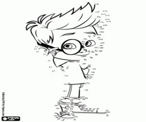 malvorlagen Verbinde die Punkte und entdecken Sherman ausmalbilder