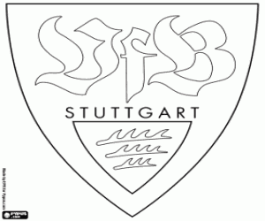 malvorlagen VfB Stuttgart emblem ausmalbilder