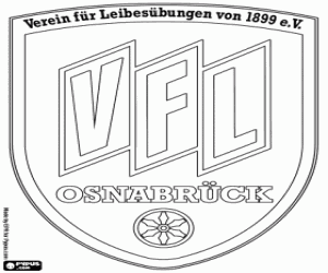 malvorlagen VfL Osnabrück-Abzeichen ausmalbilder