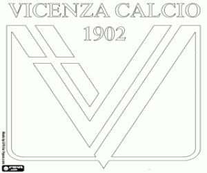 malvorlagen Vicenza Calcio-emblem ausmalbilder