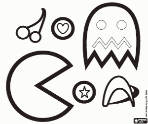 malvorlagen Das Videospiel Pac-Man ausmalbilder