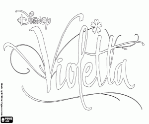 malvorlagen Violetta-logo ausmalbilder