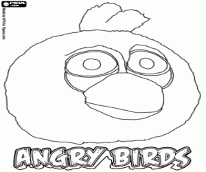 malvorlagen Vogel blau, Angry Birds ausmalbilder