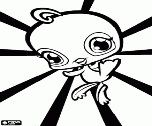 malvorlagen Vogel. Littlest PetShop ausmalbilder