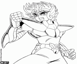 malvorlagen Vom Sternbild Pegasus Seiya ausmalbilder