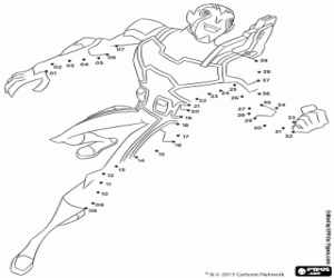 malvorlagen Von Punkt zu Punkt Rook Blonko ausmalbilder