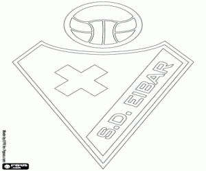 malvorlagen Wappen der SD Eibar ausmalbilder