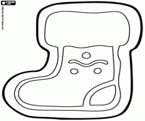 malvorlagen Weihnachtsmann Stiefel Keks ausmalbilder