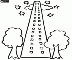 malvorlagen Wolkenkratzer, sehr hohe Gebäude ausmalbilder