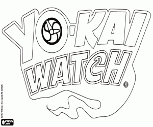 malvorlagen Yo-Kai Watch-original-logo ausmalbilder