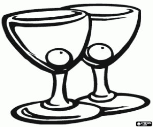 malvorlagen Zwei Cocktails mit Oliven ausmalbilder