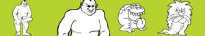 ausmalbilder Monster - Riesen - Trolle malvorlagen