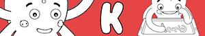ausmalbilder Jungennamen mit K malvorlagen