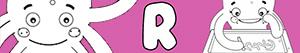 ausmalbilder Mädchennamen mit R malvorlagen