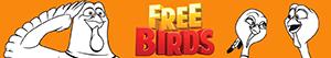 ausmalbilder Free Birds. Esst uns an einem anderen Tag malvorlagen