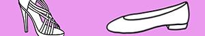 ausmalbilder Schuhe für Frauen malvorlagen